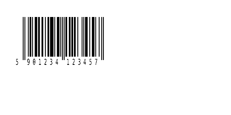EAN-13 sent with a wrong last digit: the printed code still ends in 7
